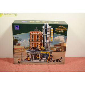 Pantasy Motorcycle Restaurant Buildable Brick Block Set 85024
